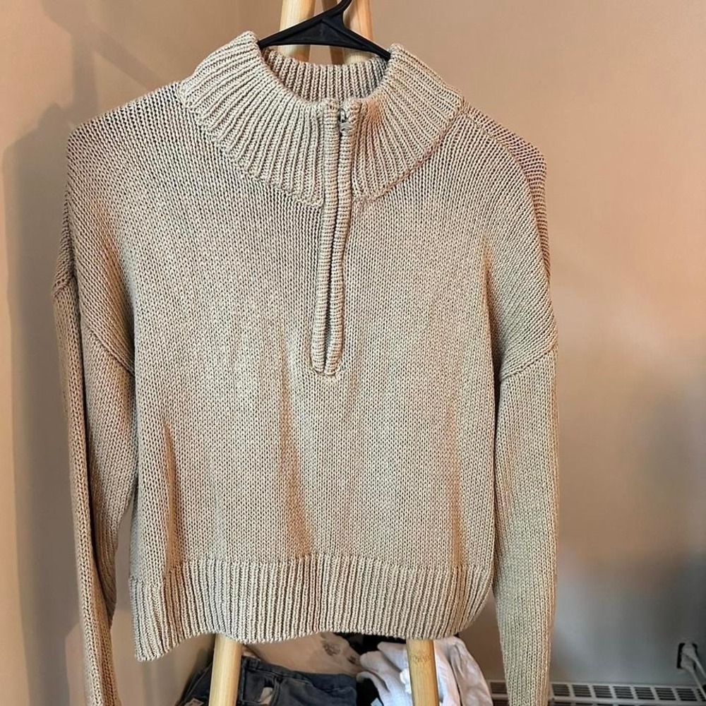 Quarter Zip Sweater